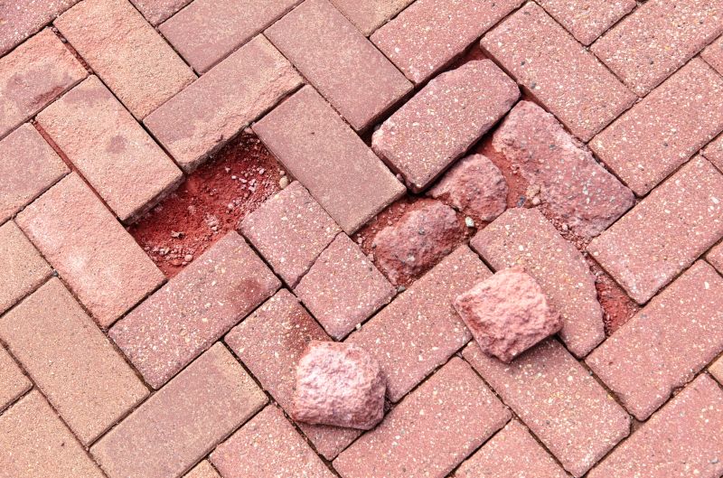Brick Driveway Repair in Gwinnett County, GA