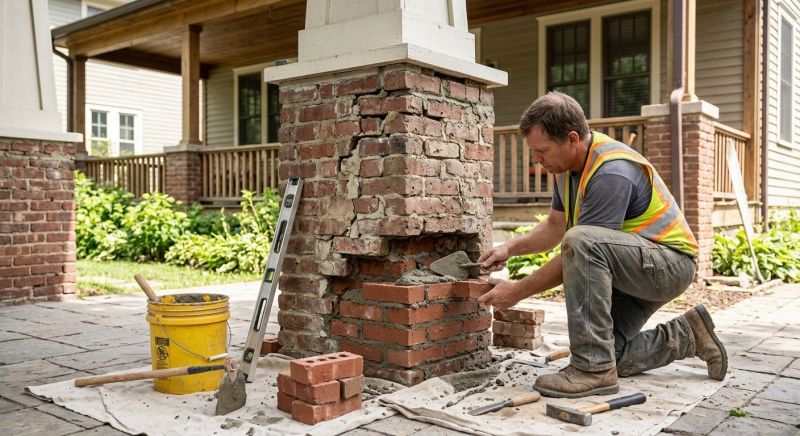 Brick Restoration in Snellville, GA