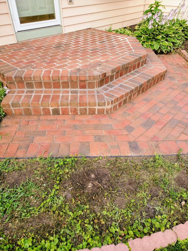 Brick Stoop Repair in Gwinnett County, GA