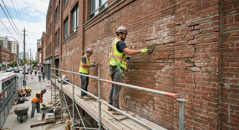 Commercial Brick Repair in Gwinnett County, GA