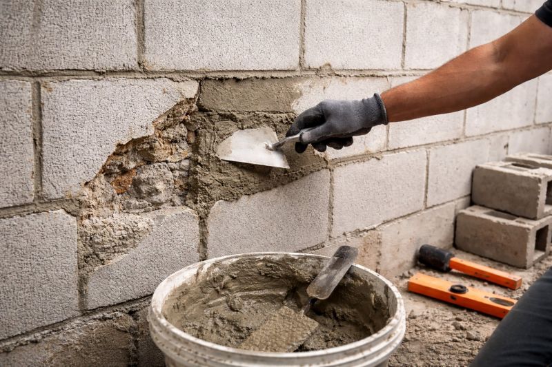 Concrete Block Repair in Alpharetta, GA