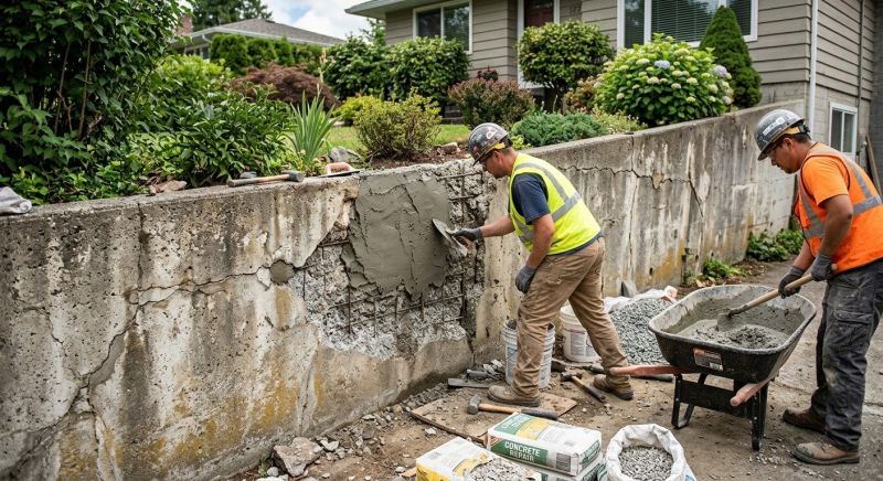 Retaining Wall Repair in Alpharetta, GA