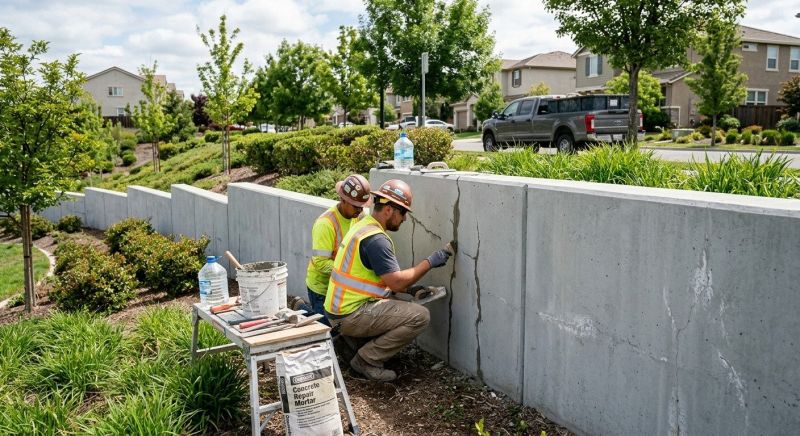 Retaining Wall Repair in Bethlehem, GA