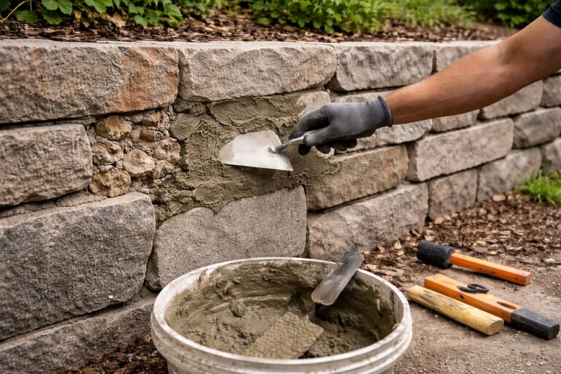 Retaining Wall Repair in Oxford, GA