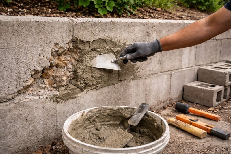 Retaining Wall Repair in Rockdale County, GA