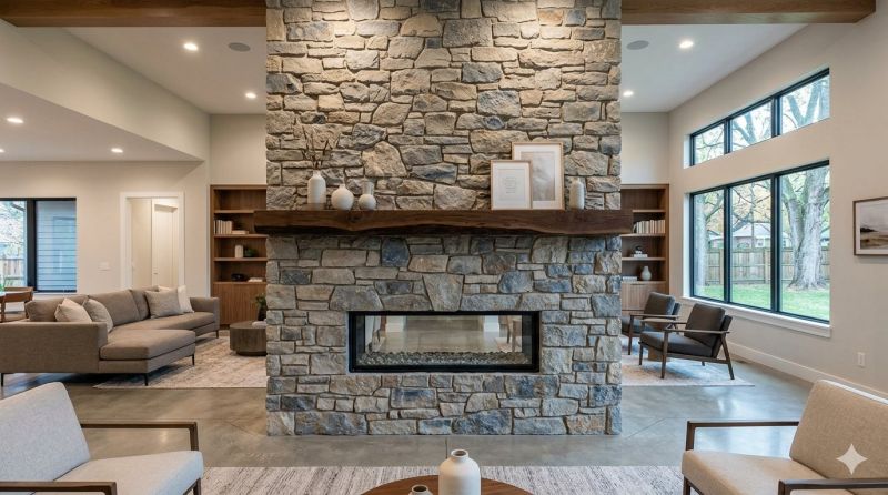 Stone Chimney Installation in Lithonia, GA