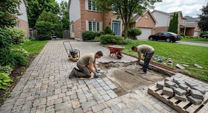 Stone Driveway Repair in Gwinnett County, GA