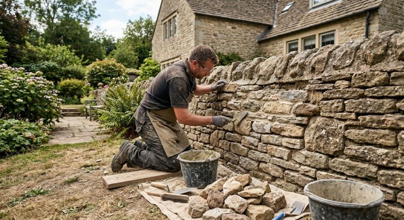 Stone Masonry Repair in Alpharetta, GA