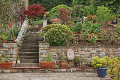 Stone Wall Repair in Cumming, GA