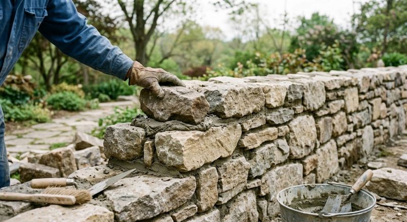 Stonework Installation in Lilburn, GA