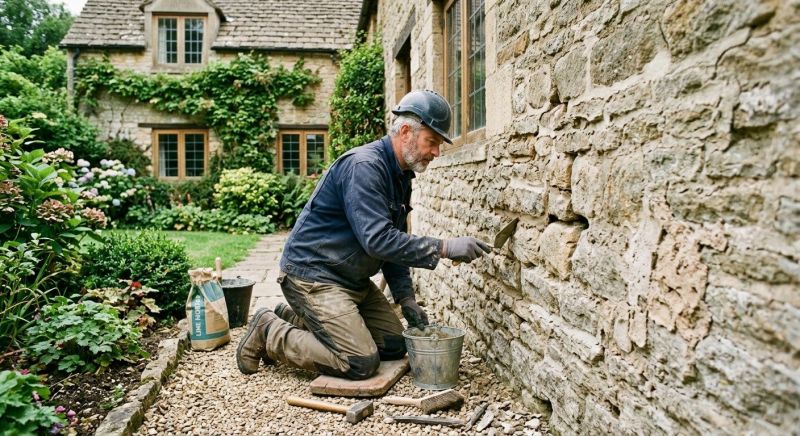 Stonework Repair in Bethlehem, GA