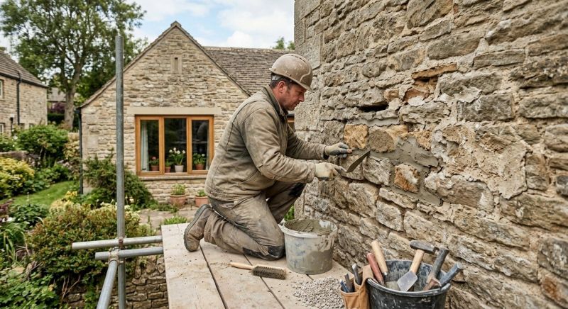 Stonework Repair in Bethlehem, GA