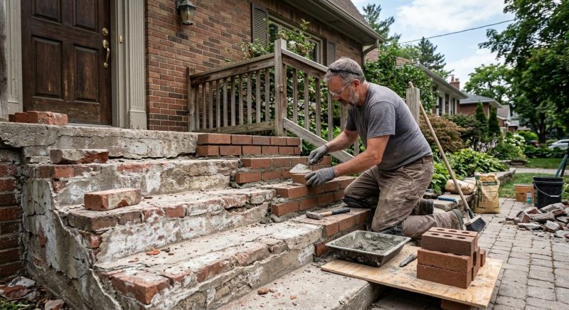 Stonework Repair in Dacula, GA